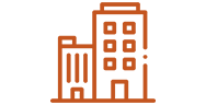 An icon of an office building