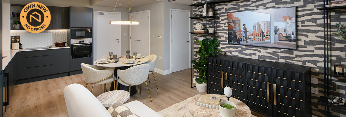 Lombard Square, spacious living area