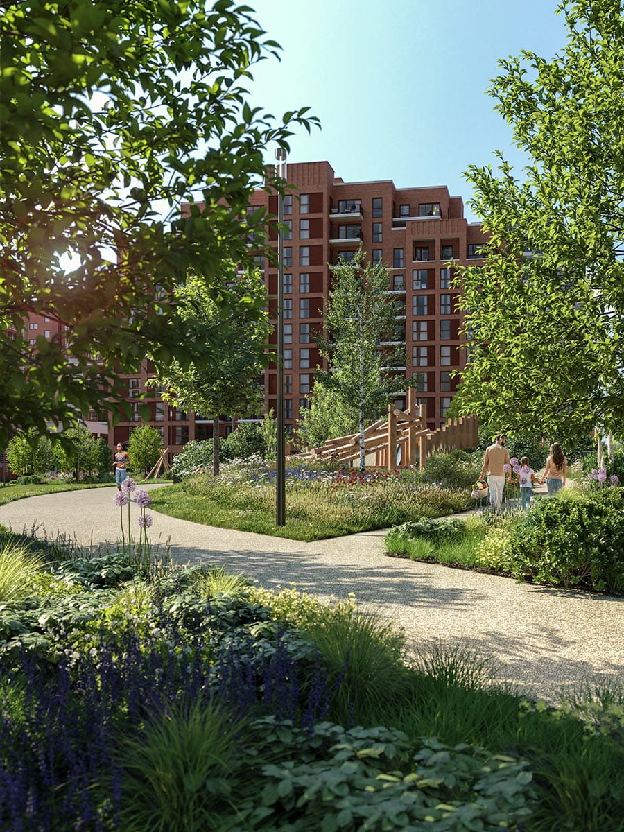 Berkeley, Lombard Square, Exterior