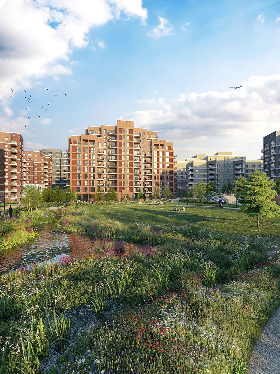 Berkeley, Lombard Square, Exterior