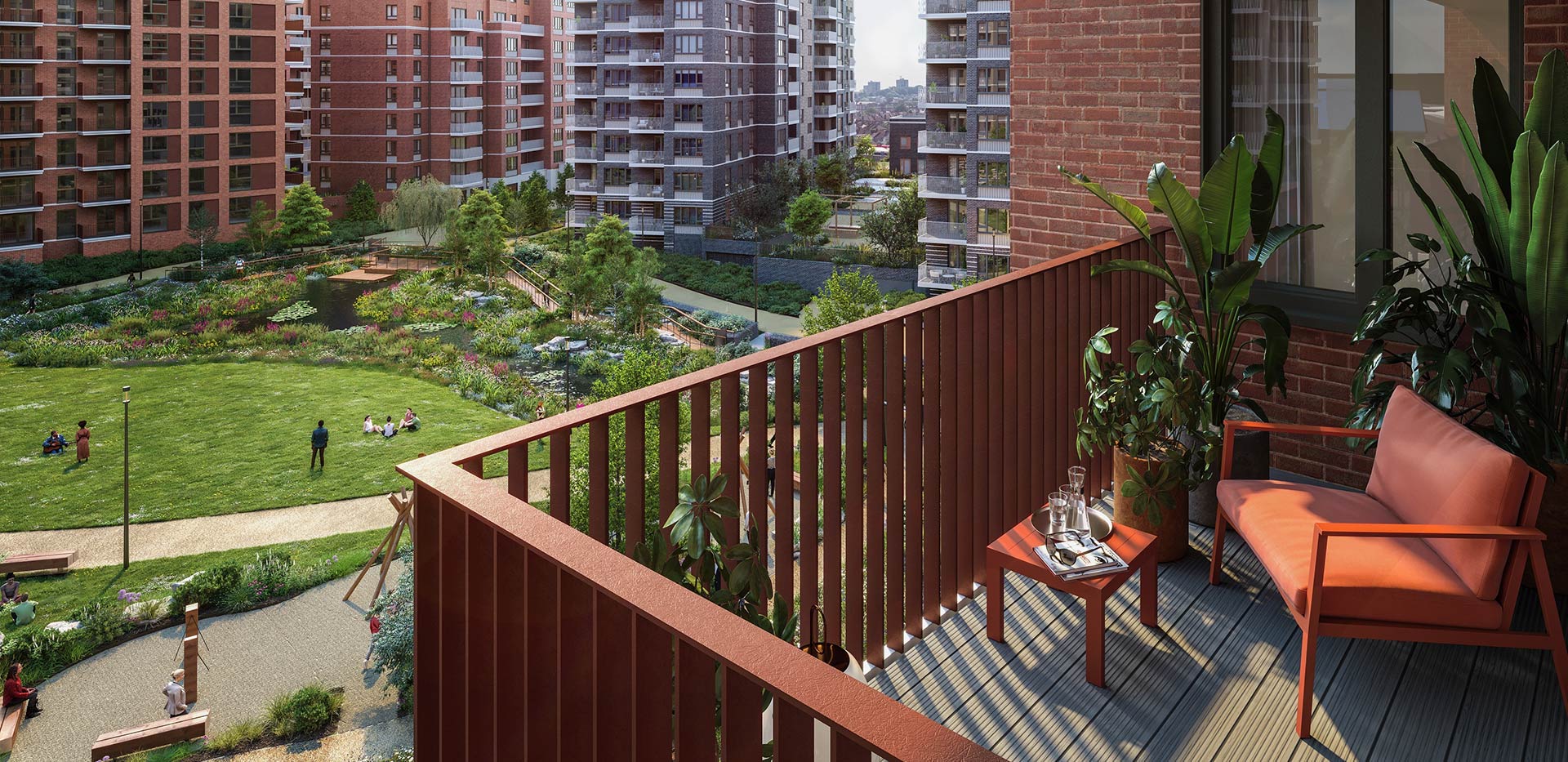 Berkeley, Lombard Square, Exterior