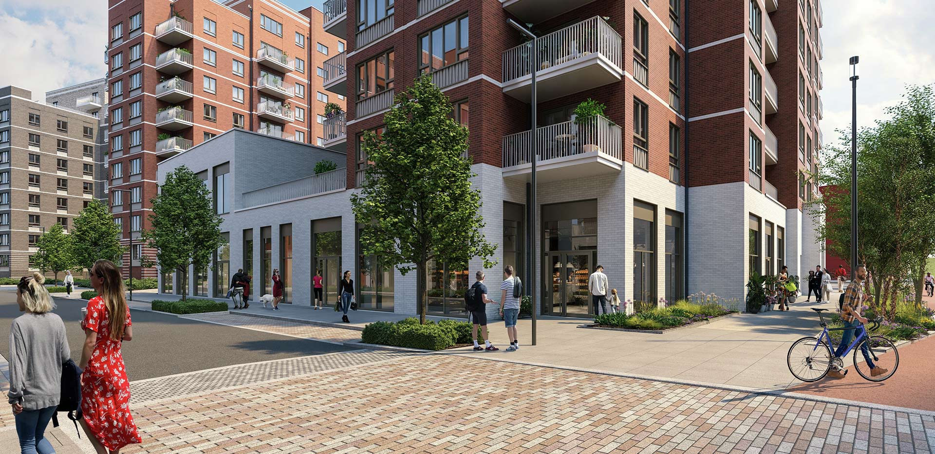 Berkeley, Lombard Square, Exterior