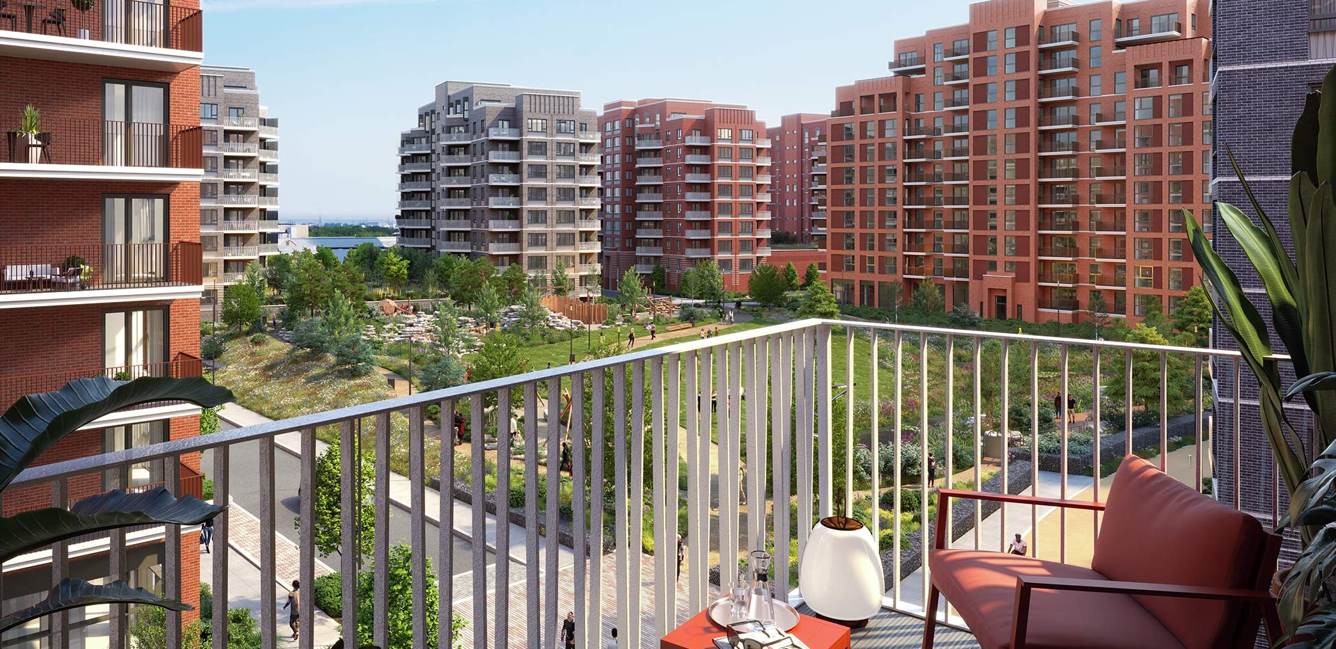 Berkeley, Lombard Square, Exterior