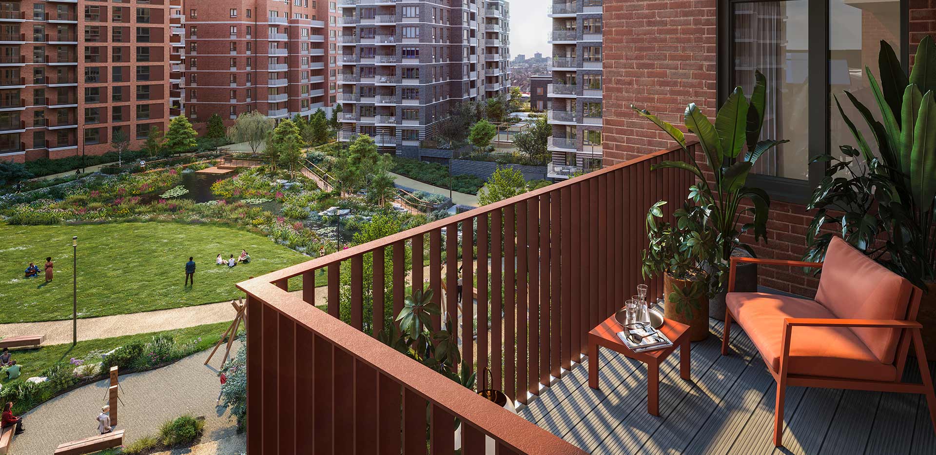 An Exterior CGI Image of Opal House