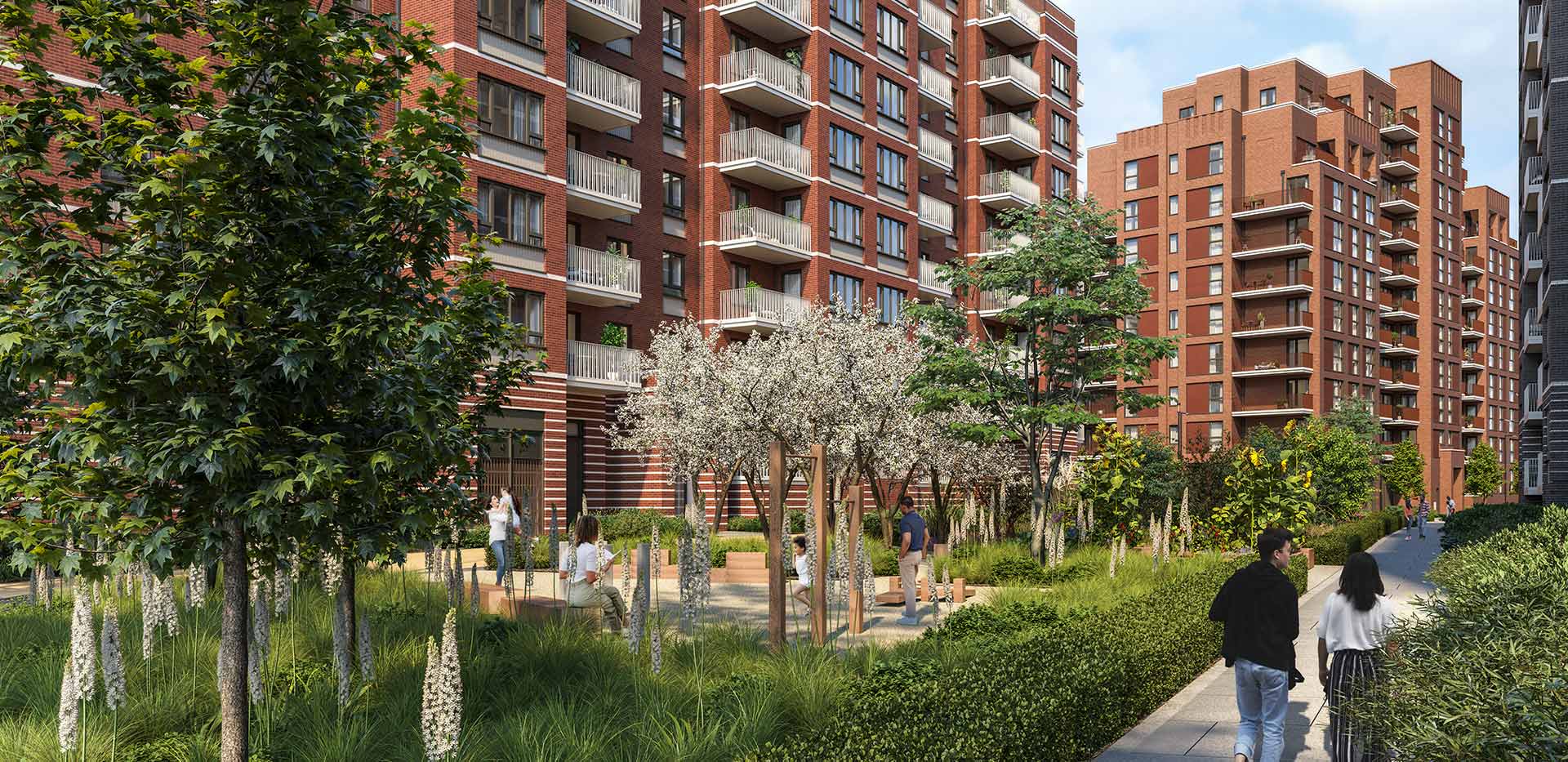 An Exterior CGI Image of Opal House