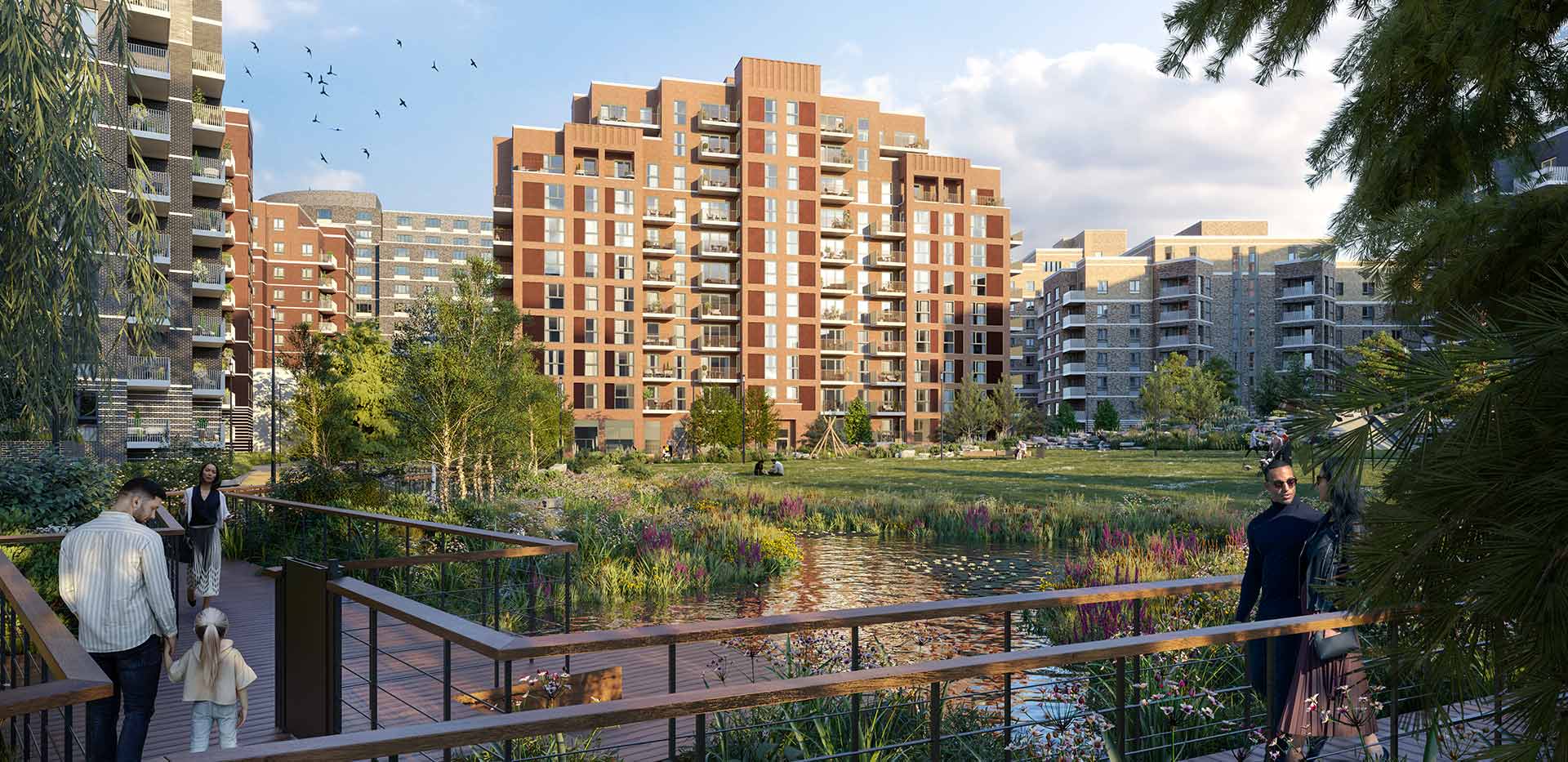 An Exterior CGI Image of Opal House