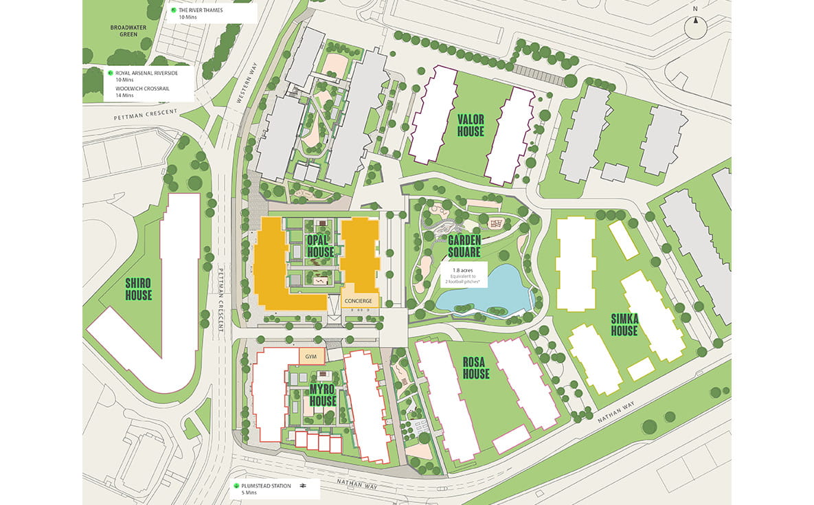 Opal House New Build Homes Plumstead Berkeley Developments