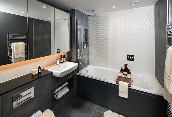 An interior Bathroom image at Lombard Square