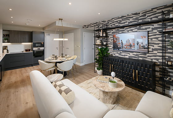 An interior Living image at Lombard Square