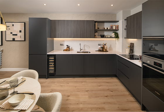 An interior Kitchen image at Lombard Square