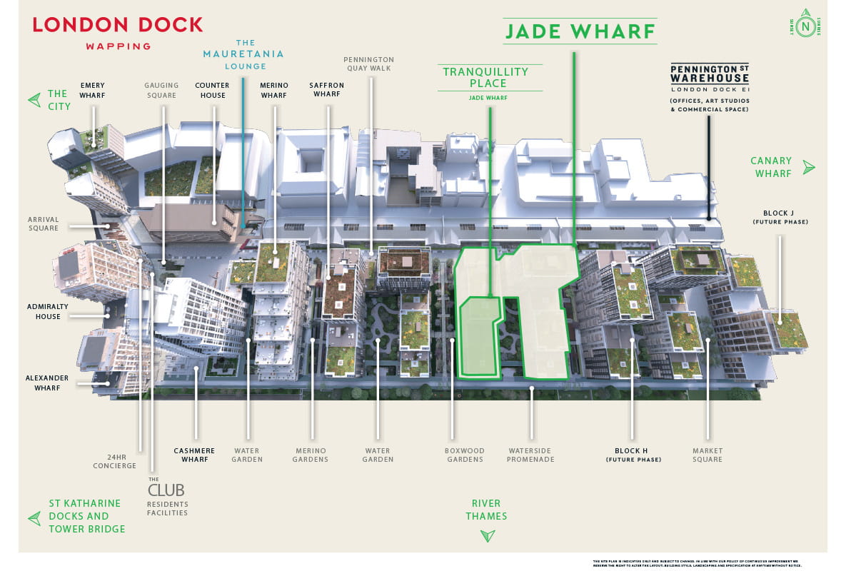 Tranquillity Site Map