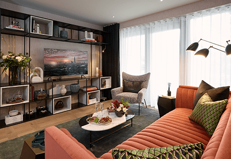 An interior Living Area image at London Dock