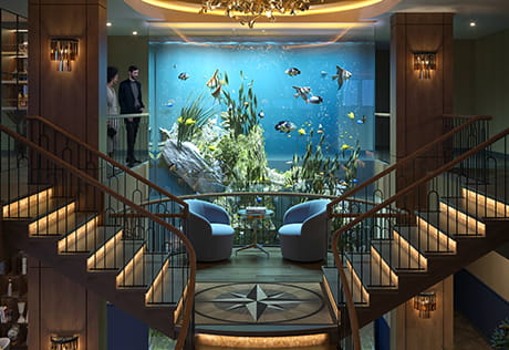 London Dock Mauretania Lounge