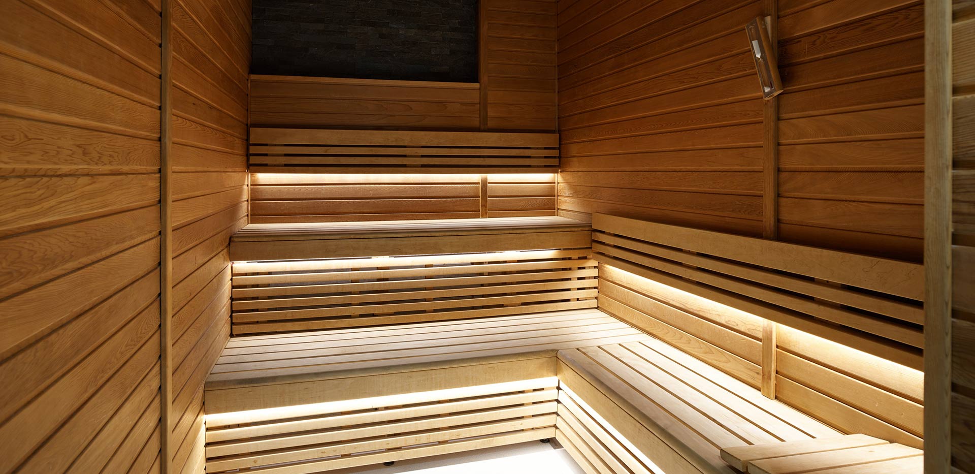 Image of the residents' sauna at London Dock