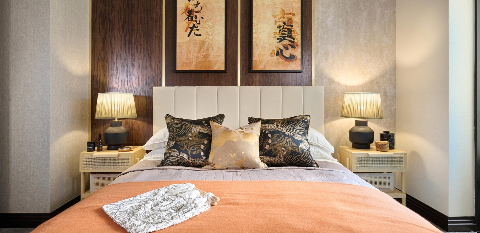 Interior bedroom 2 image at a Jade Wharf Showhome