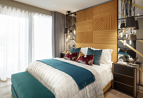 An Interior Bedroom Image at London Dock