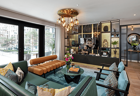 An Interior Living Image at London Dock