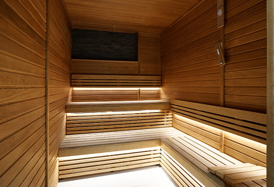 London Dock Resident Facilities - The Sauna
