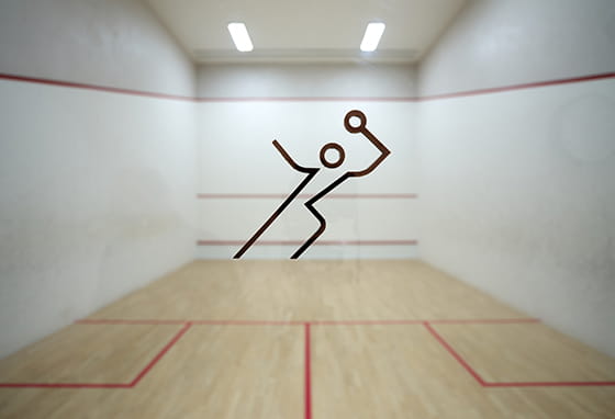 London Dock Resident Facilities - Squash Court
