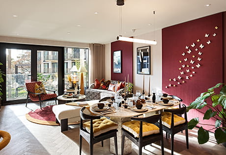 An interior Living / Dining area image from London Dock