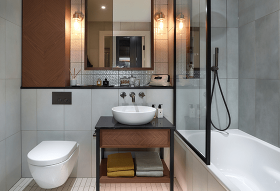 An interior Bedroom image at Saffron Wharf, London Dock