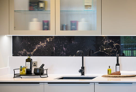 An interior image of a kitchen at Gillespie House, Oakhill