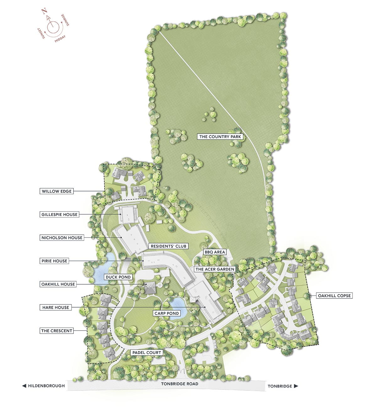 Oakhill - The Apartment Collection Site Plan