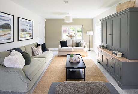 An interior Living area image from the Showhome for sale at Oakhill