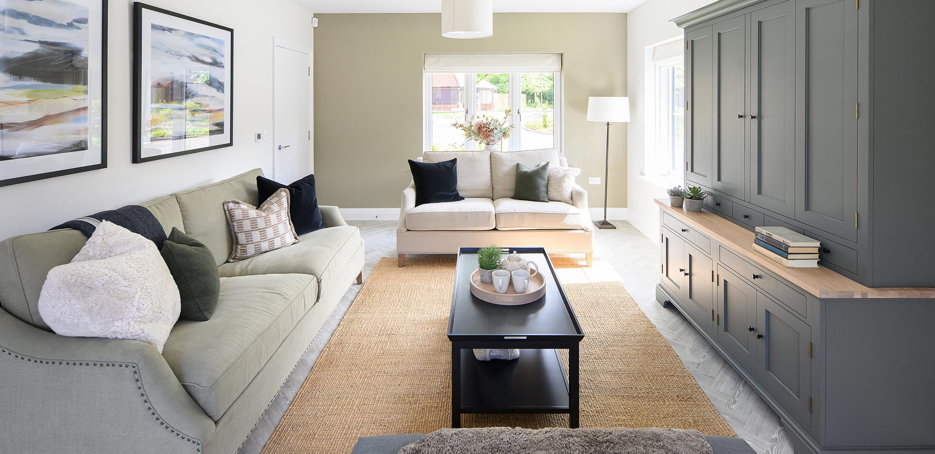 An interior image of the Living at Oakhill Copse, Oakhill