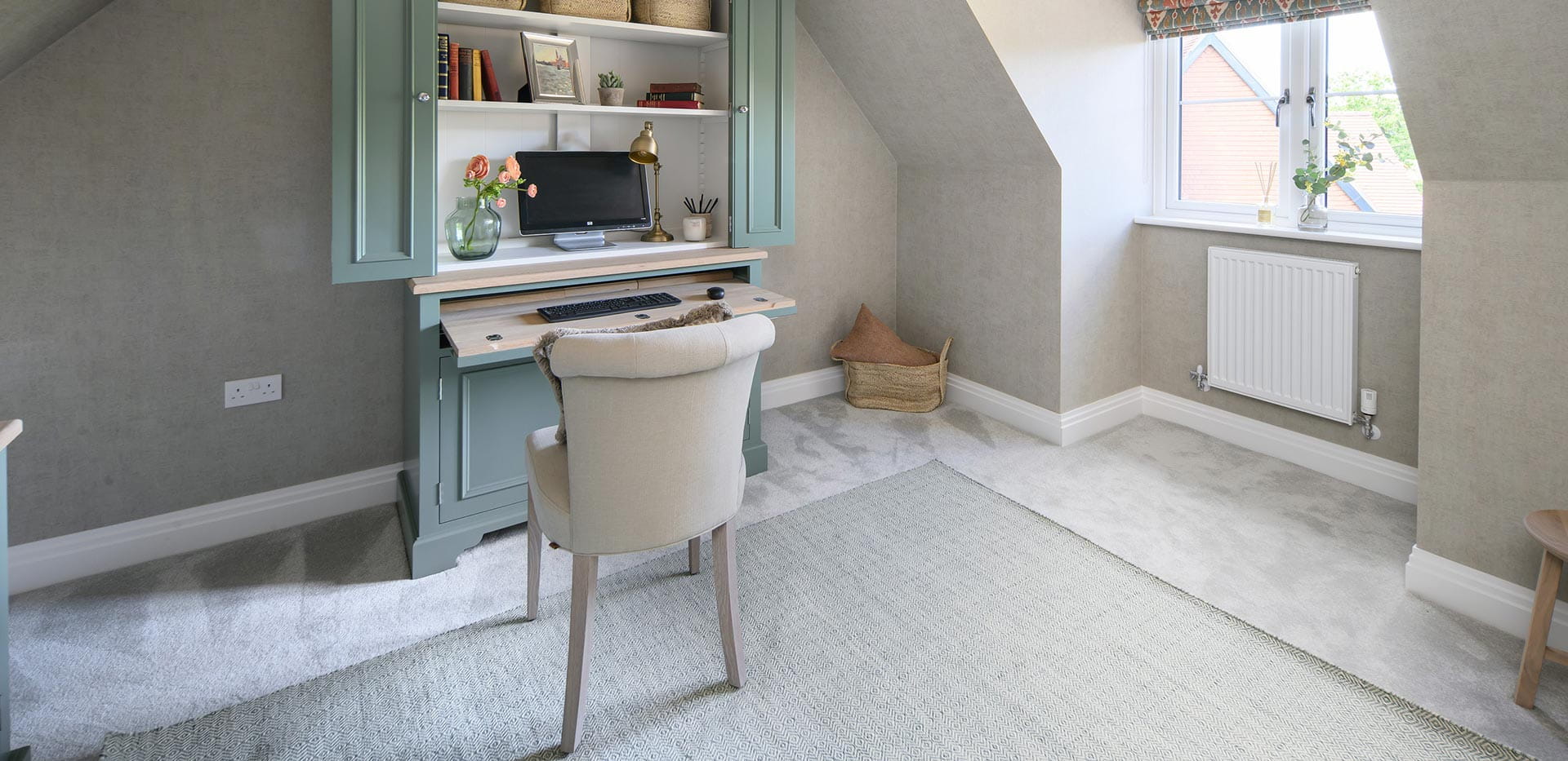 An interior image of the Study at Oakhill Copse, Oakhill