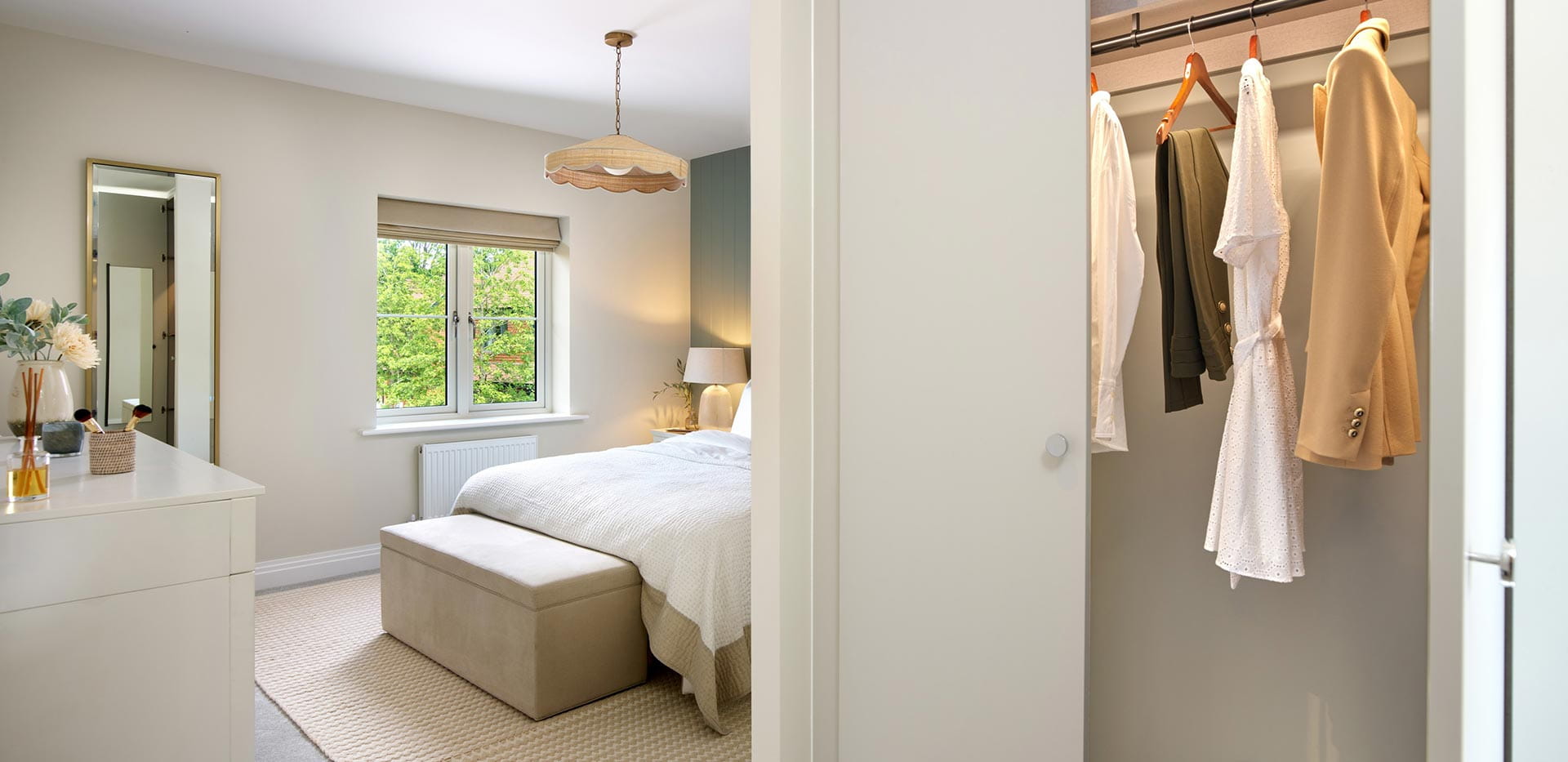 An interior Bedroom with Wardrobe view image at Oakhill Copse