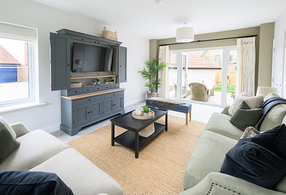 An interior Living Room image at Oakhill Copse, Oakhill