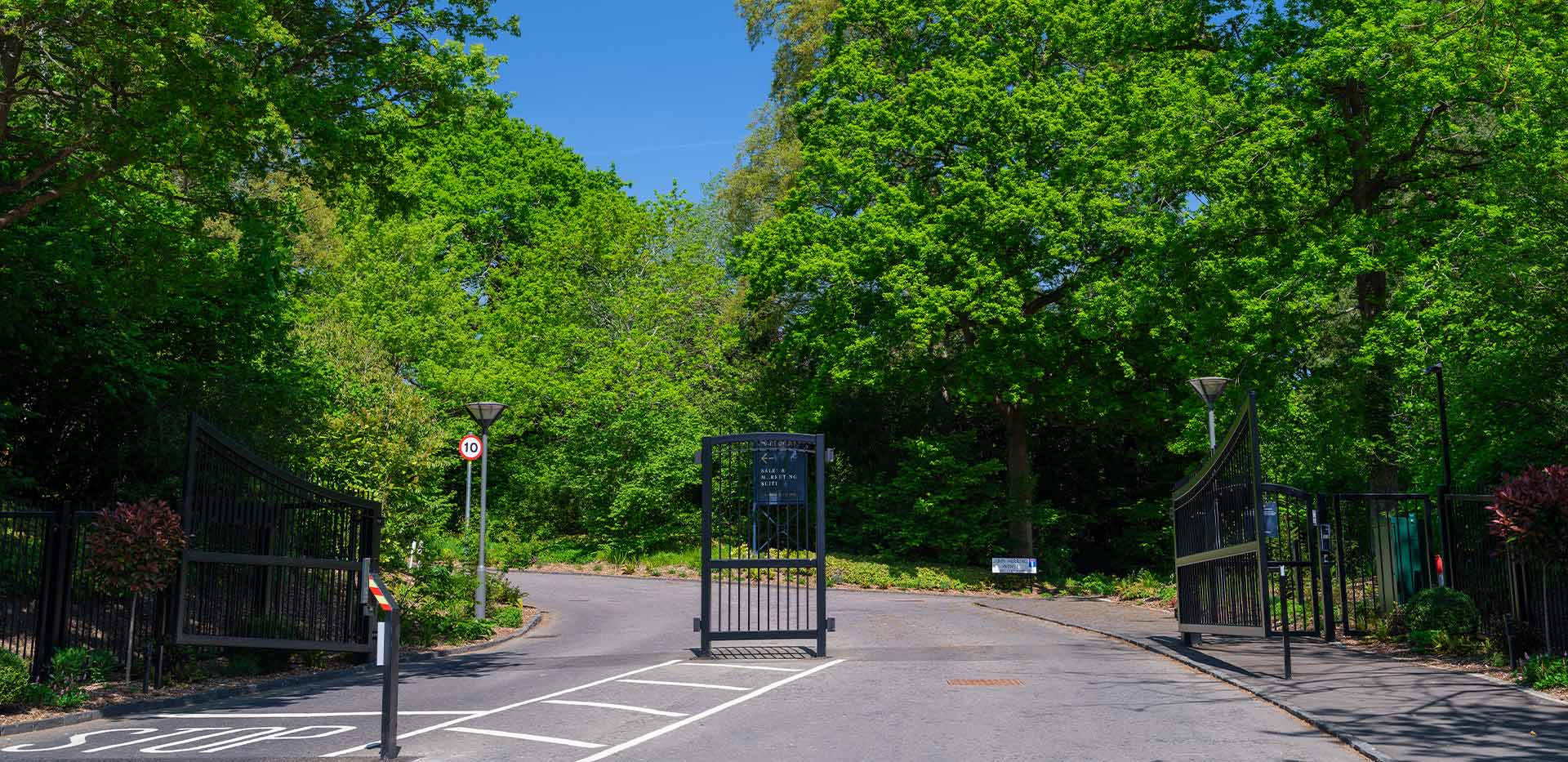 An exterior image of Oakhill House at Oakhill
