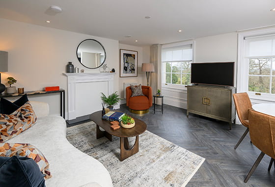 An interior Living Area image at Oakhill House