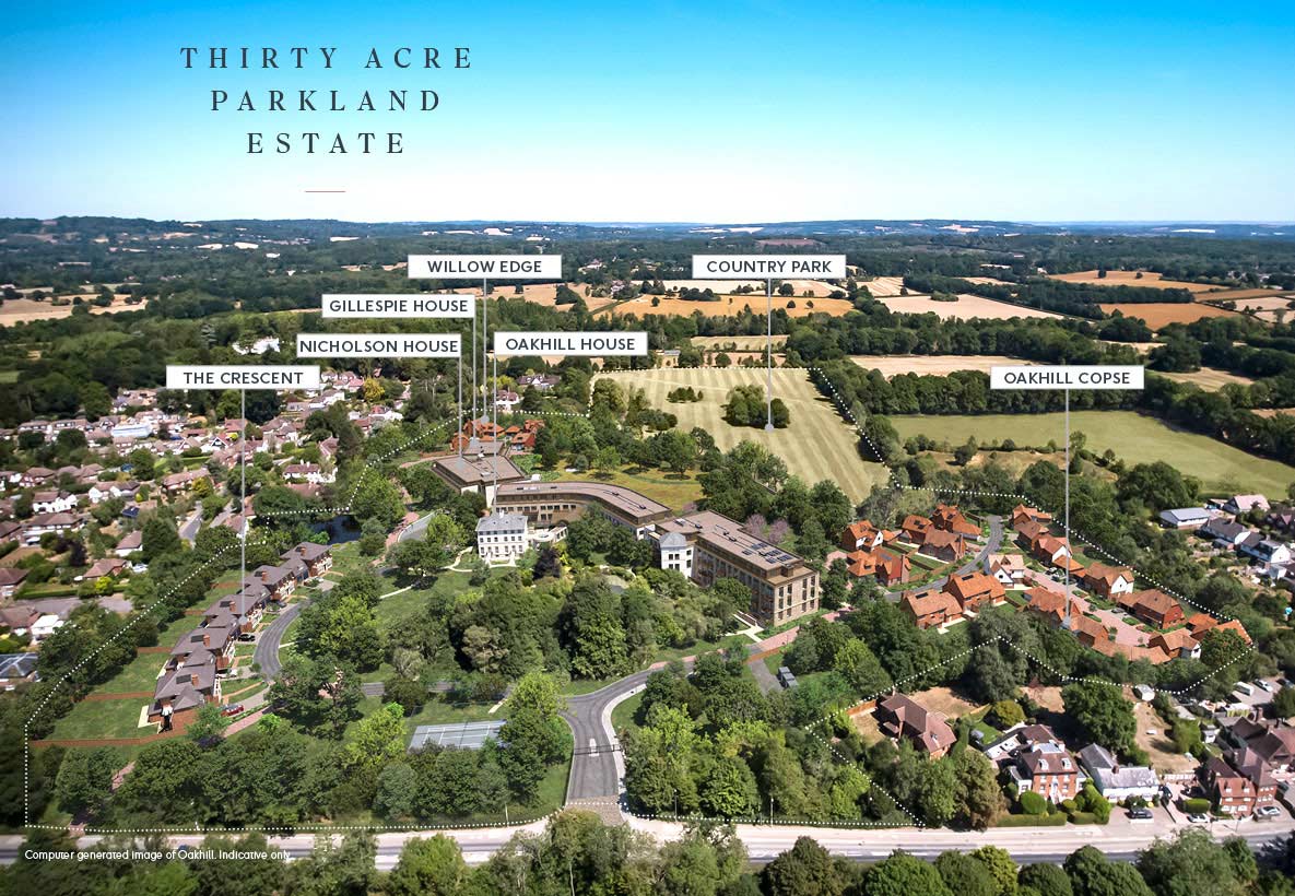 Oakhill New Build Homes Hildenborough Berkeley Developments