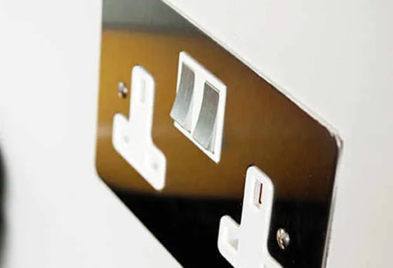 Close up shot of socket