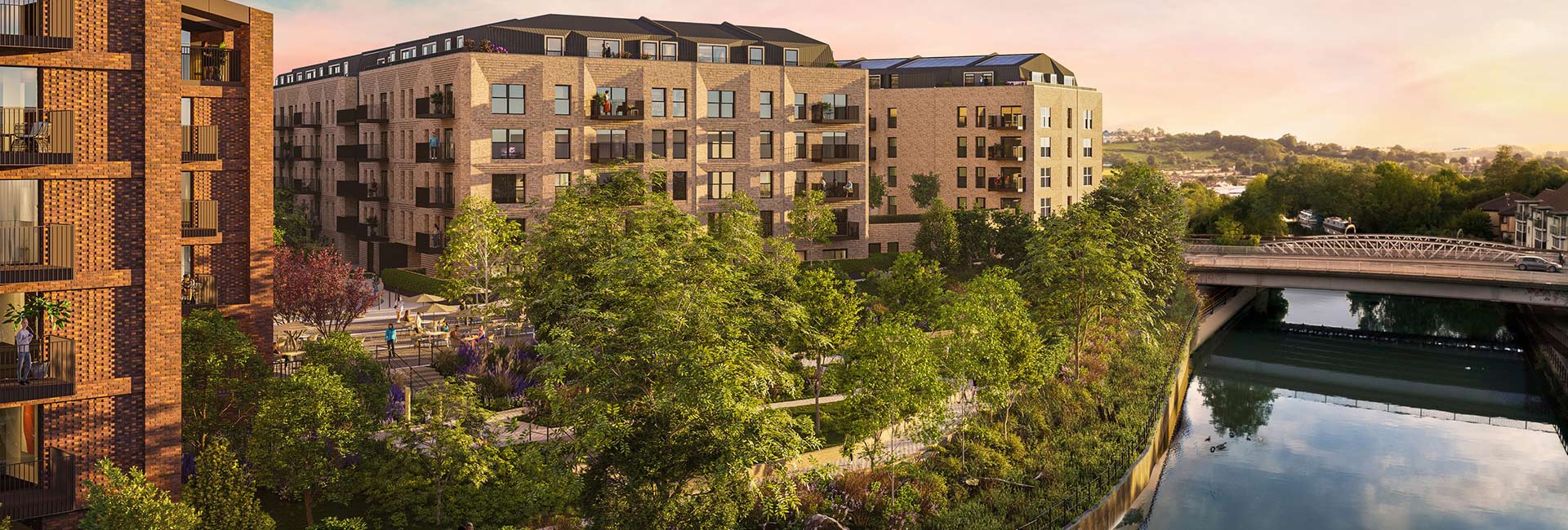 Exterior photography at One Waterside