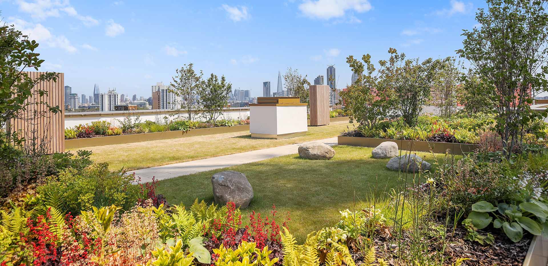 An exterior CGI of Oval Village