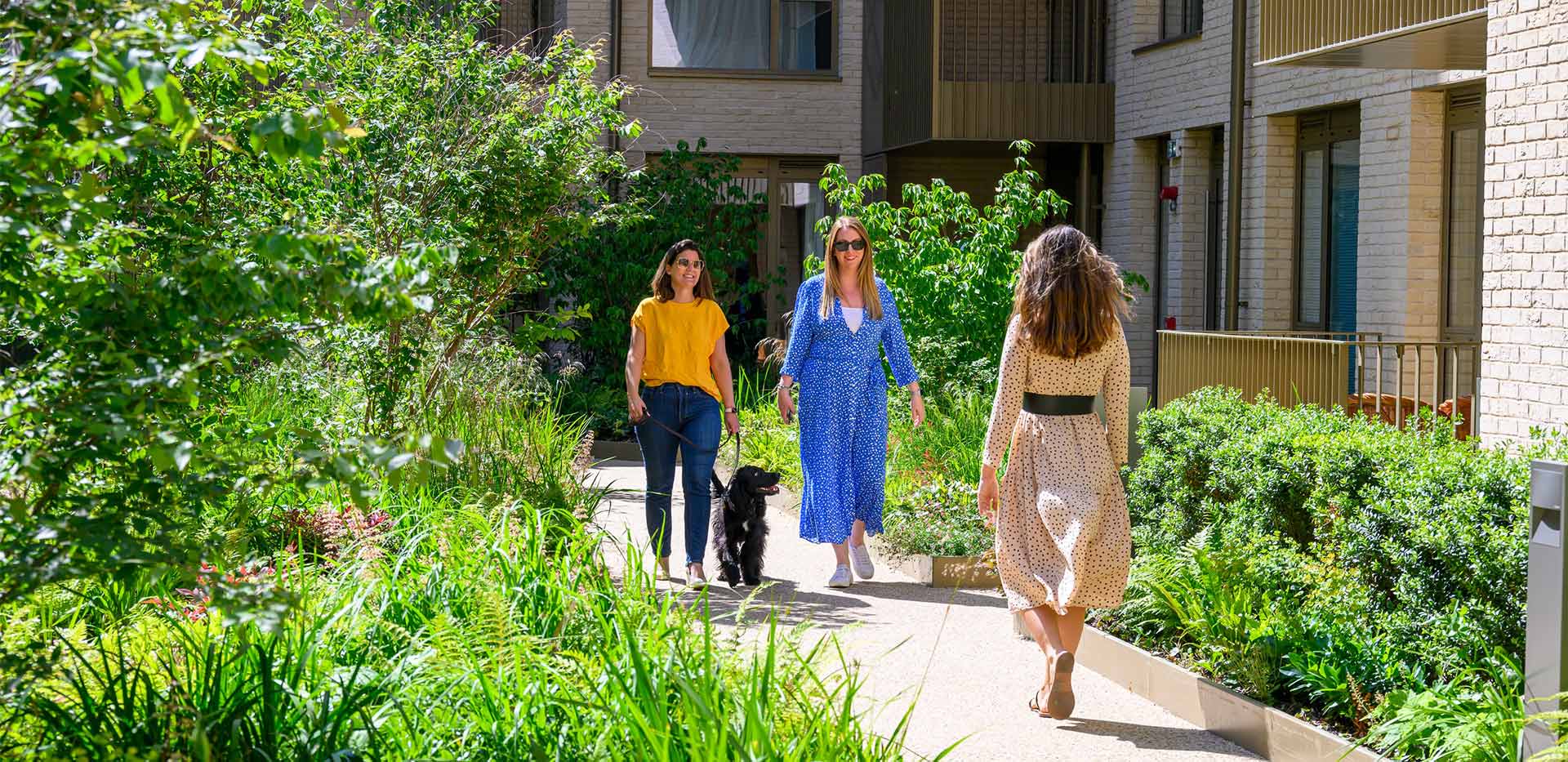 An exterior image of Oval Village