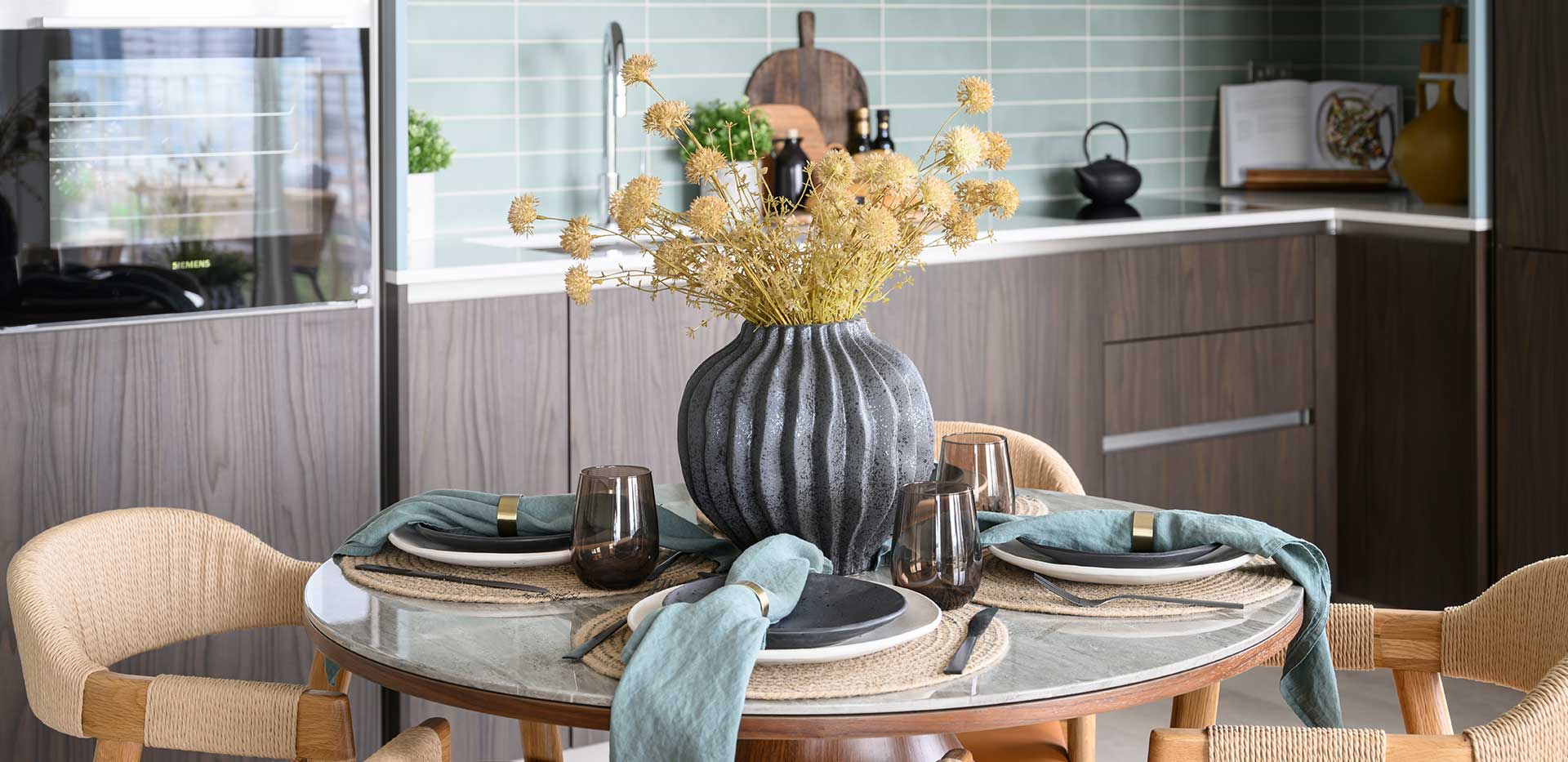 Oval Village, Show Apartment, Dining