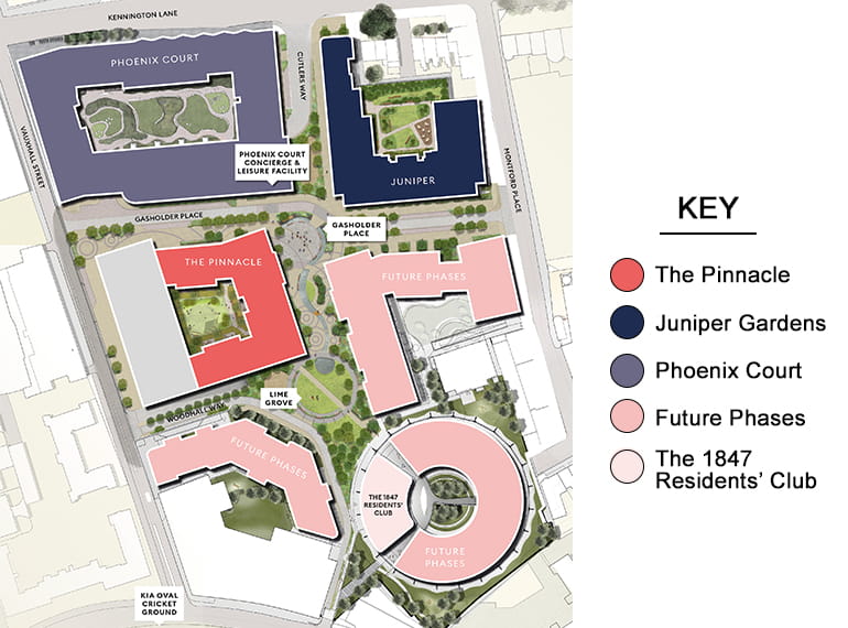 Berkeley, Oval Village, Site Plan