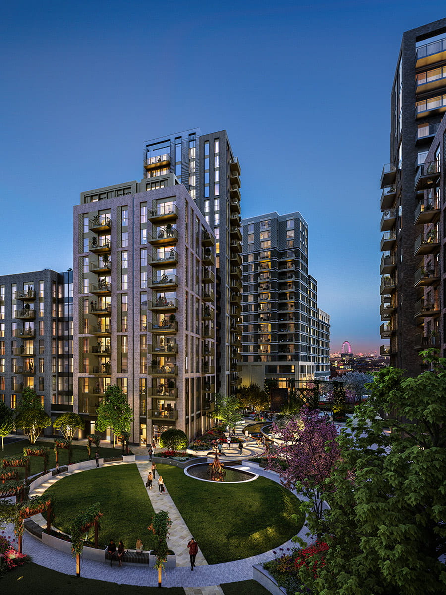 Berkeley, Oval Village, The Pinnacle, Exterior