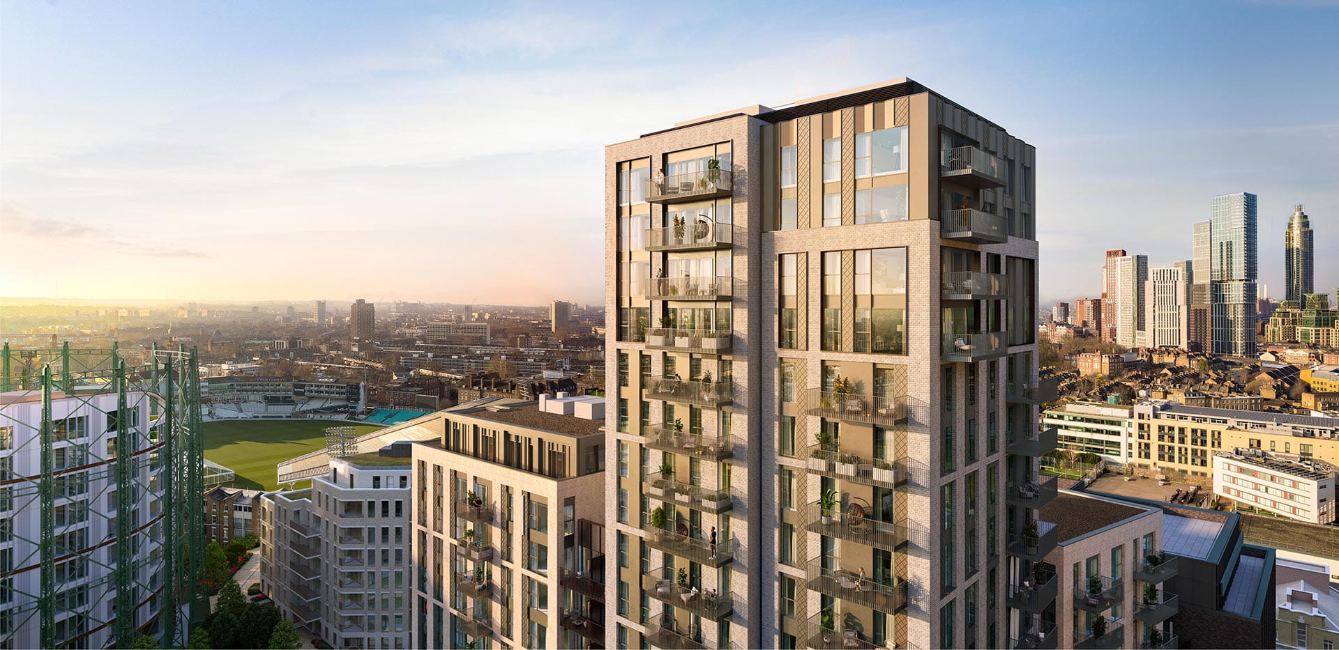 Berkeley, Oval Village, The Pinnacle, Exterior