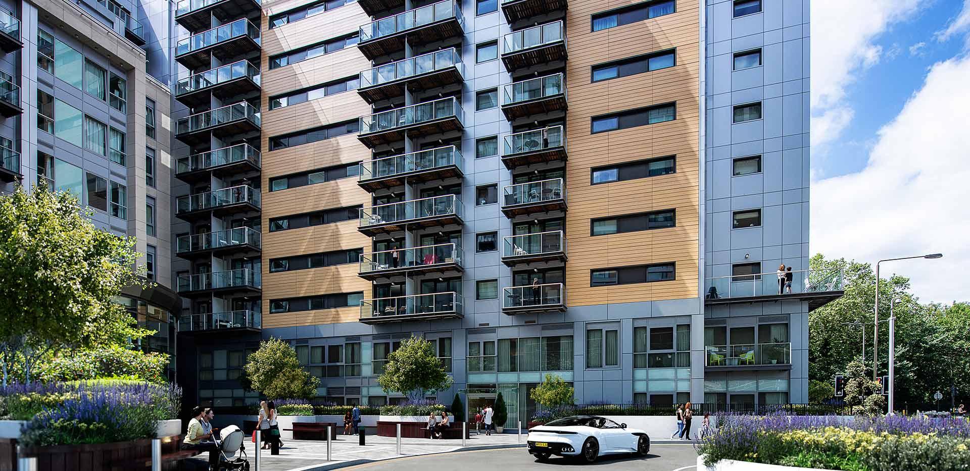 Parkside Collection at Chelsea Bridge Wharf exterior