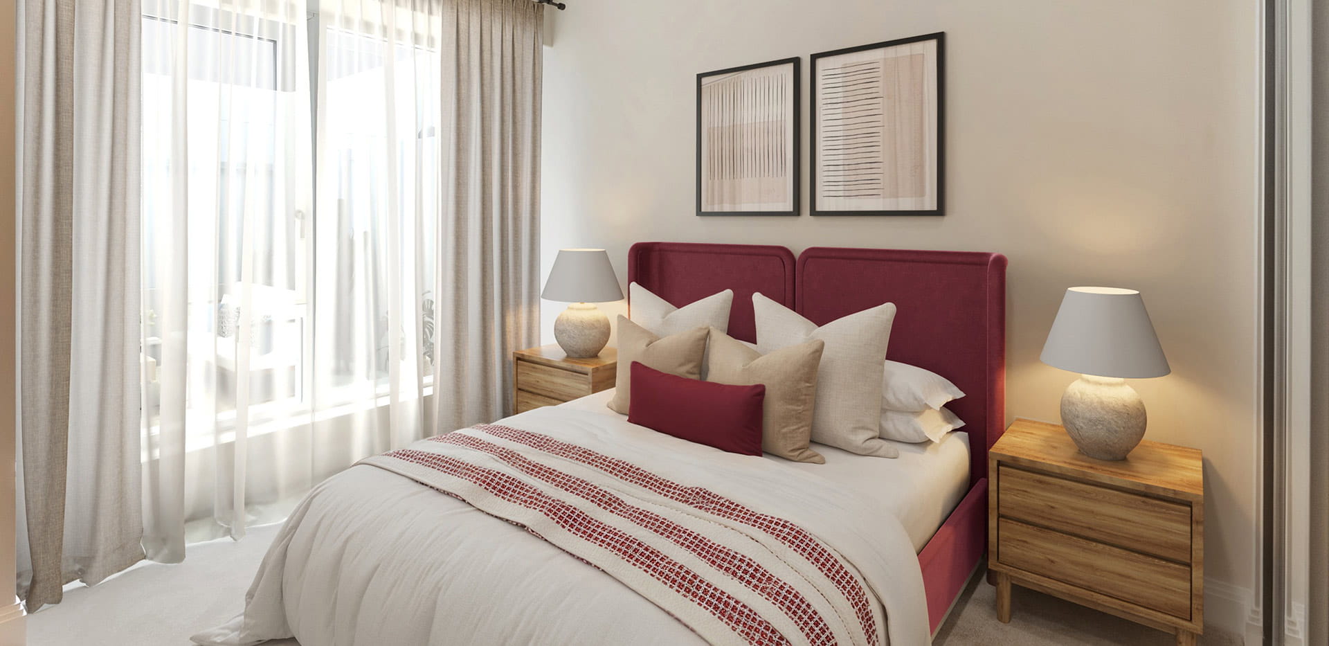 Parkside Collection at Chelsea Bridge Wharf bedroom