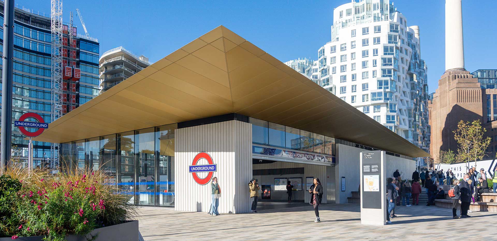 Battersea Power Station Underground Entrance