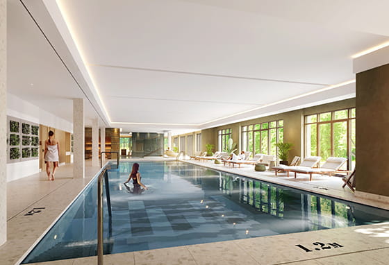 The Riverside Club pool