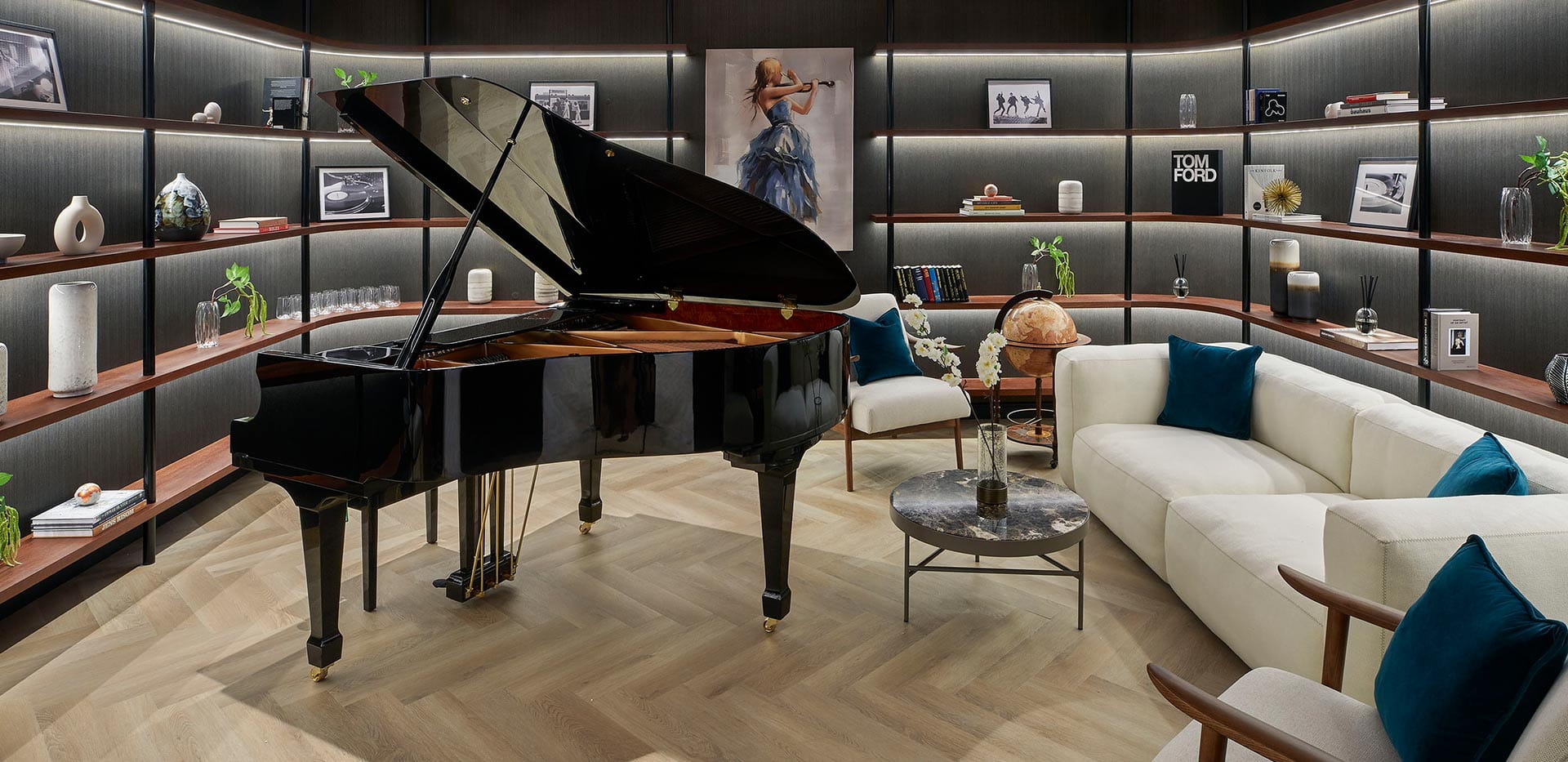 An Image of the Prince of Wales Drive Residents Facilities Music Room