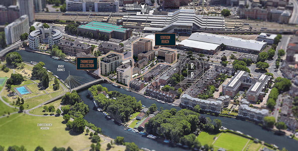 Reading Riverworks local area