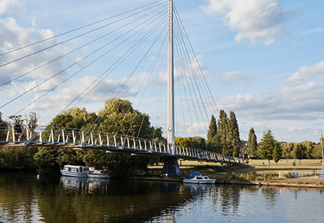 Life beside the river at Reading Riverworks